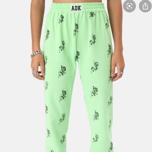 Adika green dragon sweatpants